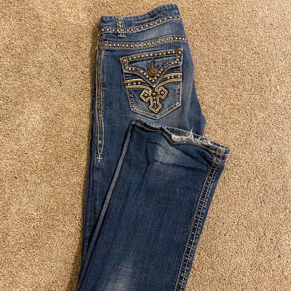 Rock and roll cowgirl jeans
